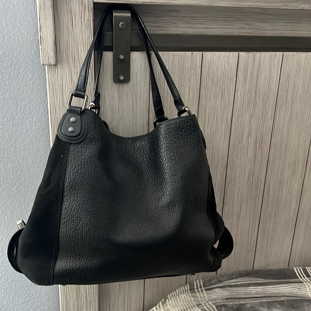 Coach Lrg Black Purse